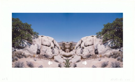 Ed Ruscha, Bow-Tie Rivet (Bow-Tie Landscapes), 2003