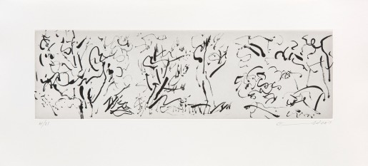 Etel Adnan, La Forêt I, 2015