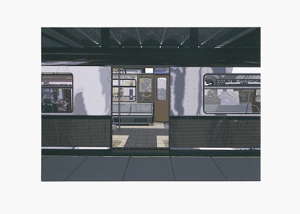 “Subway” from the Portfolio “Urban Landscape III” by Richard Estes