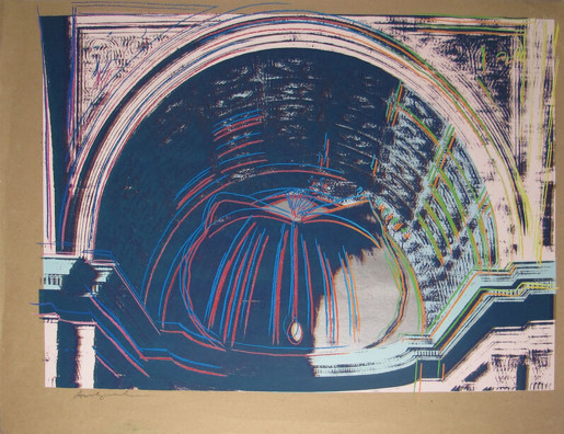 Andy Warhol, Details of Renaissance Paintings (Piero Della Francesca, Madonna del Duca da Montefeltro), 1984