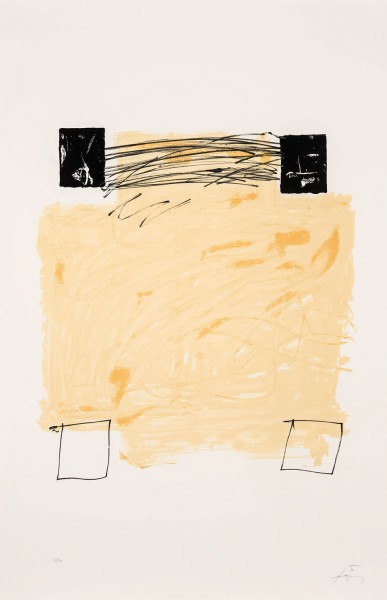 Antoni Tàpies, Quatre carrés, 1984