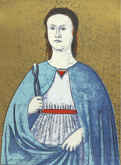 Saint Apollonia (FS II.332) by Andy Warhol