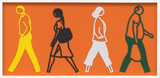 Julian Opie, Street 1, 2020