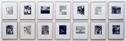Carroll Dunham, The Nude, 2011