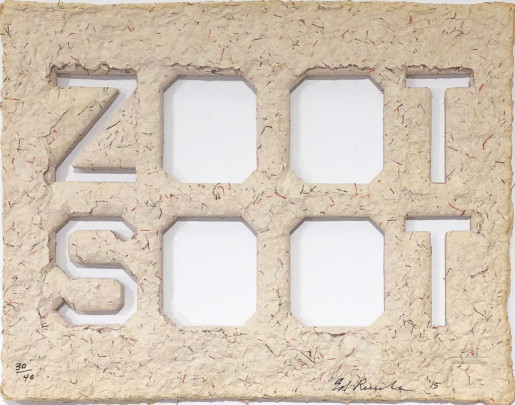 Ed Ruscha, Zoot Suit, 2015