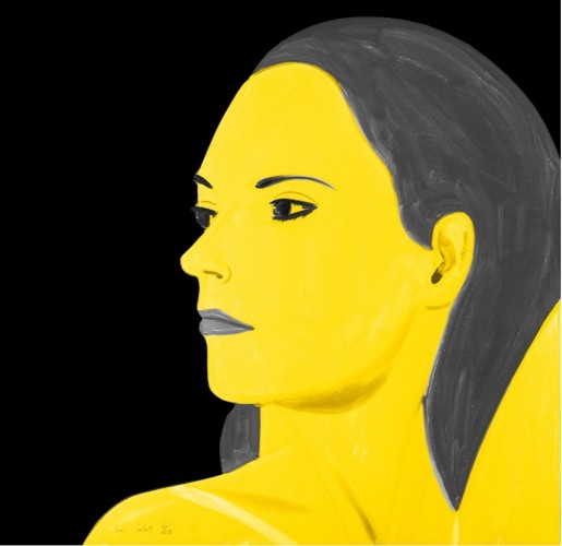 Alex Katz, Yellow Laura, 2018