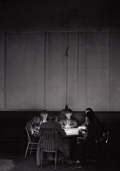 Thomas Hoepker, Poker Players in Rural Texas, USA, 1963