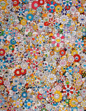 Skulls and Flowers Multicolor