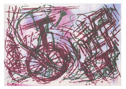 Schmerzblatt II by A.R. Penck