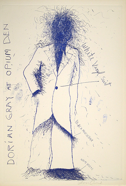 Jim Dine, Dorian Gray, Opium, 1968