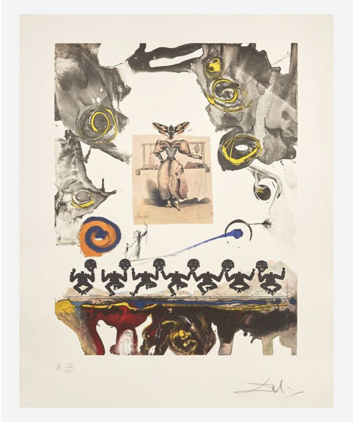 Salvador Dalí, Surrealist Gastronomy (from Surrealist Memories), 1971