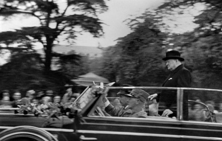 Churchill on His Visit to Zurich, Switzerland by René Burri