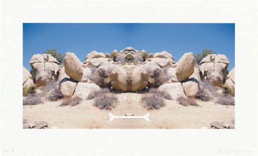 Ed Ruscha, Bow-Tie Screwhead (Bow-Tie Landscapes), 2003