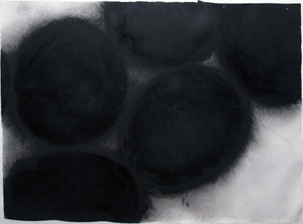Black Eggs by Donald Sultan