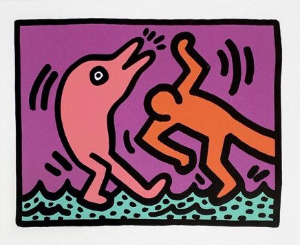 Pop Shop V (D) by Keith Haring