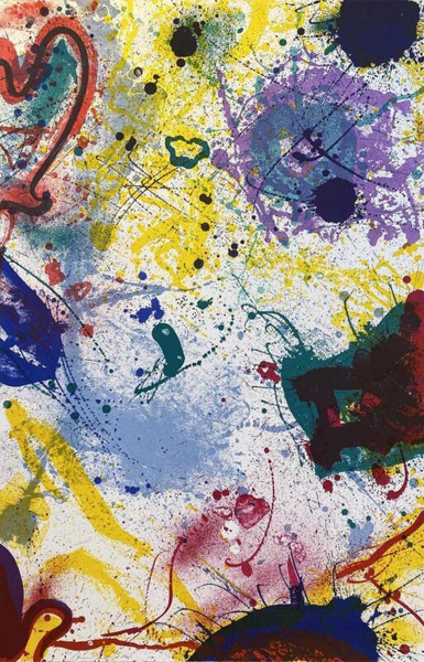 Sam Francis, SF-345, 1991