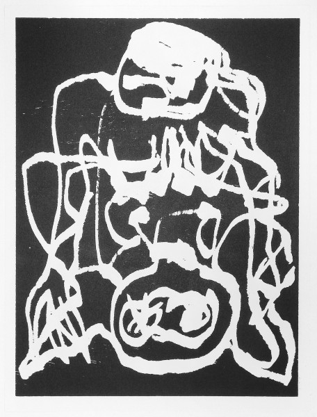 A.R. Penck, Paar (K), 1991