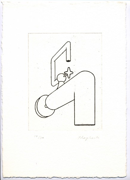 Konrad Klapheck, Sure d’elle-même, 1980