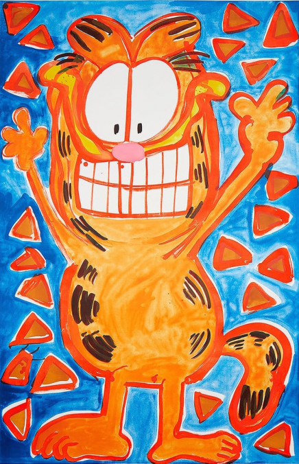 Crazy Doritos by Katherine Bernhardt