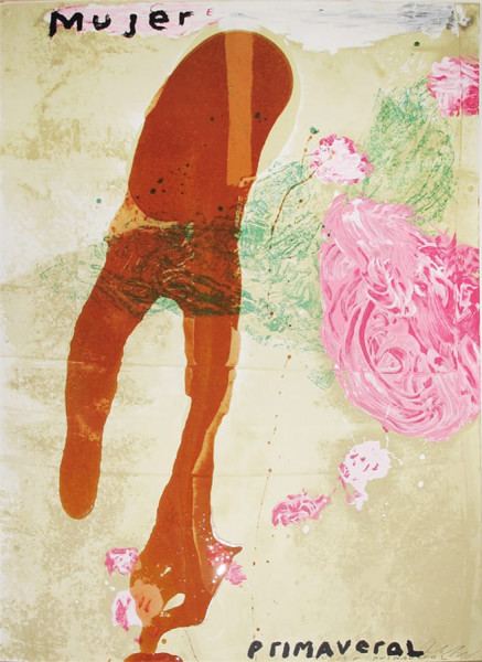 Julian Schnabel, Sexual Spring-Like Winter Series - Mujer Primaveral, 1995