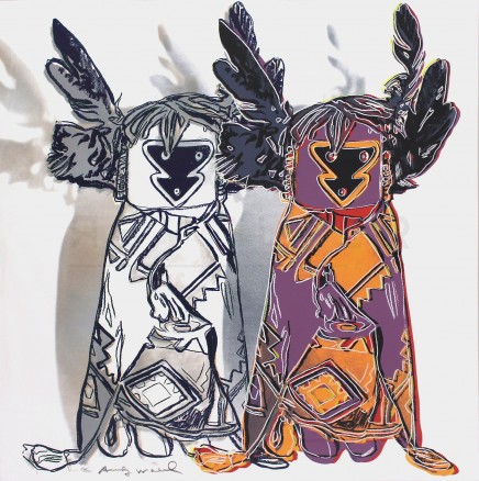 Kachina Dolls (FS II.381), from the Portfolio “Cowboys and Indians” by Andy Warhol