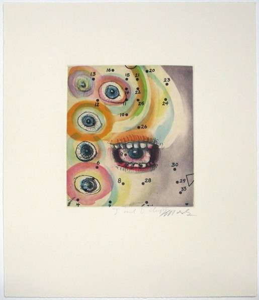 Jake & Dinos Chapman, Story of the Eye (from a set of 8, in collaboration with Kate Moss), 2012