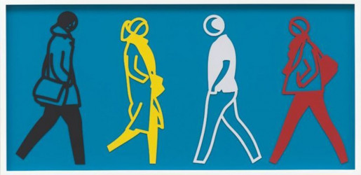 Julian Opie, Street 6, 2020