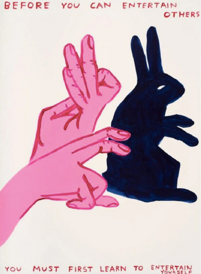 Before You Can Entertain by David Shrigley