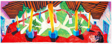 Hotel Acatlán: Two Weeks Later (from The Moving Focus Series) by David Hockney