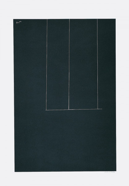 Robert Motherwell, London Series I: Untitled (Black), 1971
