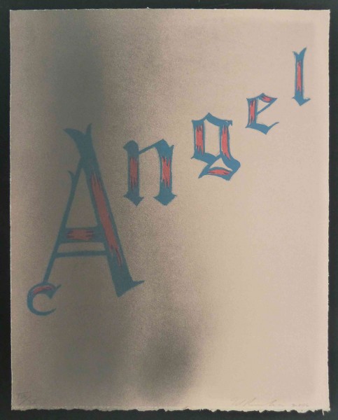 Ed Ruscha, Angel, 2006
