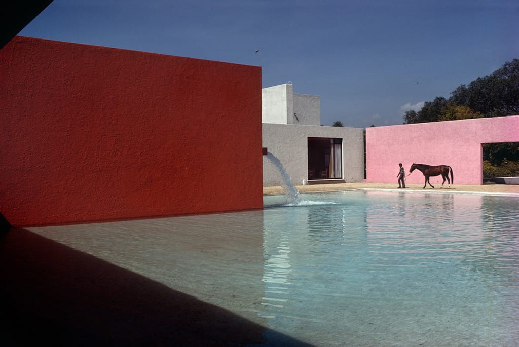 Buy René Burri - Stable and Pool, Luis Barragan and Andres Buy René Burri - Stable and Pool, Luis Barragan and Andres