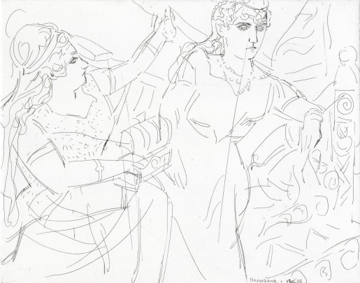 Elizabeth Peyton, Brangäne & Isolde, 2010