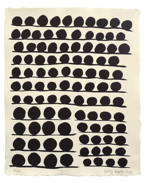 Carey Maxon, Influence Schematic 01, 2015