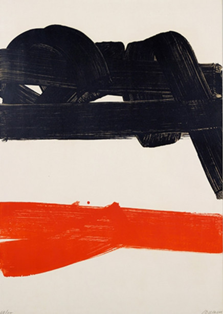 Lithographie No. 27 by Pierre Soulages