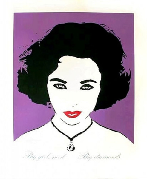 Bambi, Big Girls Need Big Diamonds (Liz Taylor) Purple, 2013