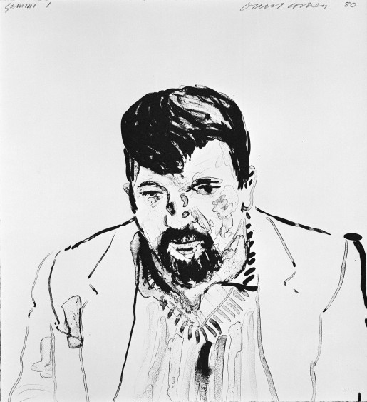 David Hockney, John Hockney, 1981