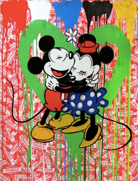 Mr. Brainwash, Mickey & Minnie, 2014