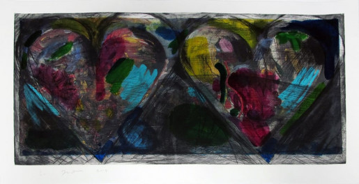 Jim Dine, Blue Points, 2014