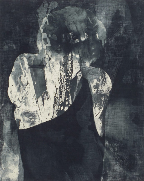 Matt Saunders, Brigitte in the Reeds (from Menschen am Sonntag), 2014