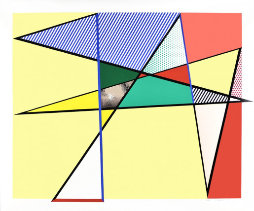 Roy Lichtenstein, Imperfect Print, from: Imperfect Series, 1988