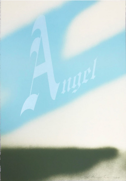 Ed Ruscha, Angel, 2014