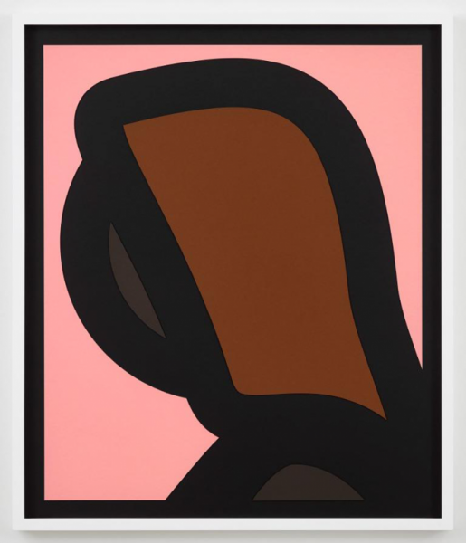 Julian Opie, Paper Head 1, 2019