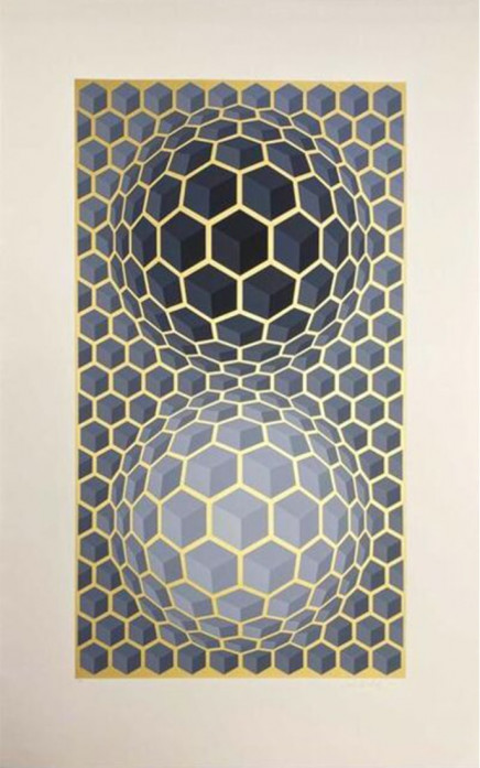 Album Meta: Seven Plates 6 by Victor Vasarely