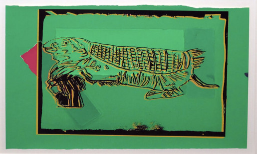 Andy Warhol, Vanishing Animals - Mouse Armadillo, 1986