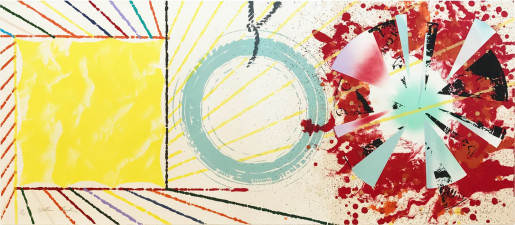 James Rosenquist, Yellow Landing, 1974