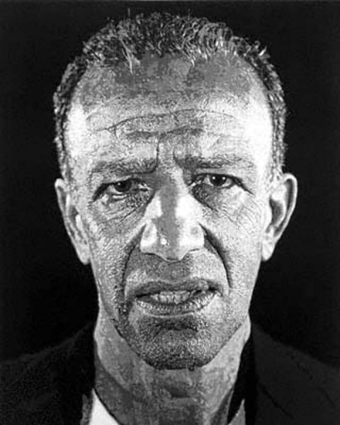 Chuck Close, Alex / Reduction Print, 1993