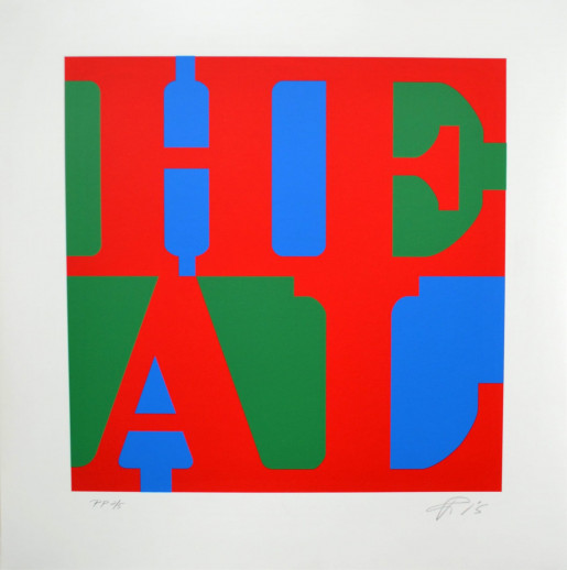 Robert Indiana, HEAL, 2015