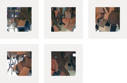 Five Drafts (Simulator) by Thomas Demand