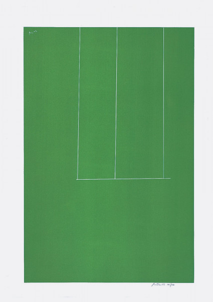 Robert Motherwell, London Series I: Untitled (Green), 1971